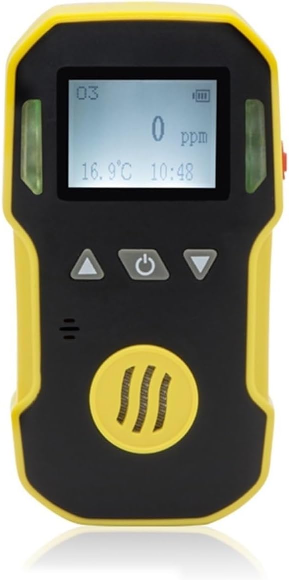 Gas Detector, Professianl Portable Ozone Gas Detector O3 Meter, 0-5000ppm for Ozono Generator Ozone Analyzer Ozone Meter for Home and RV(0-50ppm-0.1ppm)
