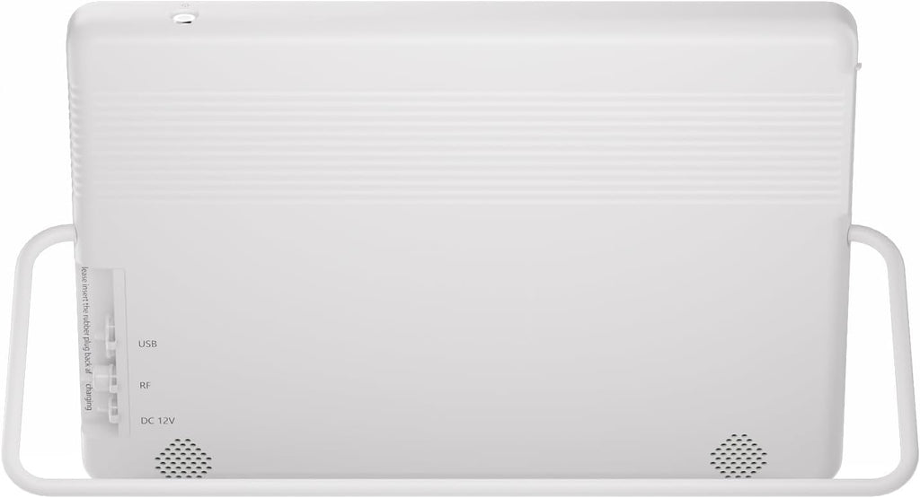 SYLVOX Waterproof Portable TV, 15.6' Shower TV 1080P Smart TVs for Bathroom, 10000mAh Rechargeable Battery Operated (4-6H Play Time), IP66 Waterproof, Voice Assistant, 360° Rotating Kickstand