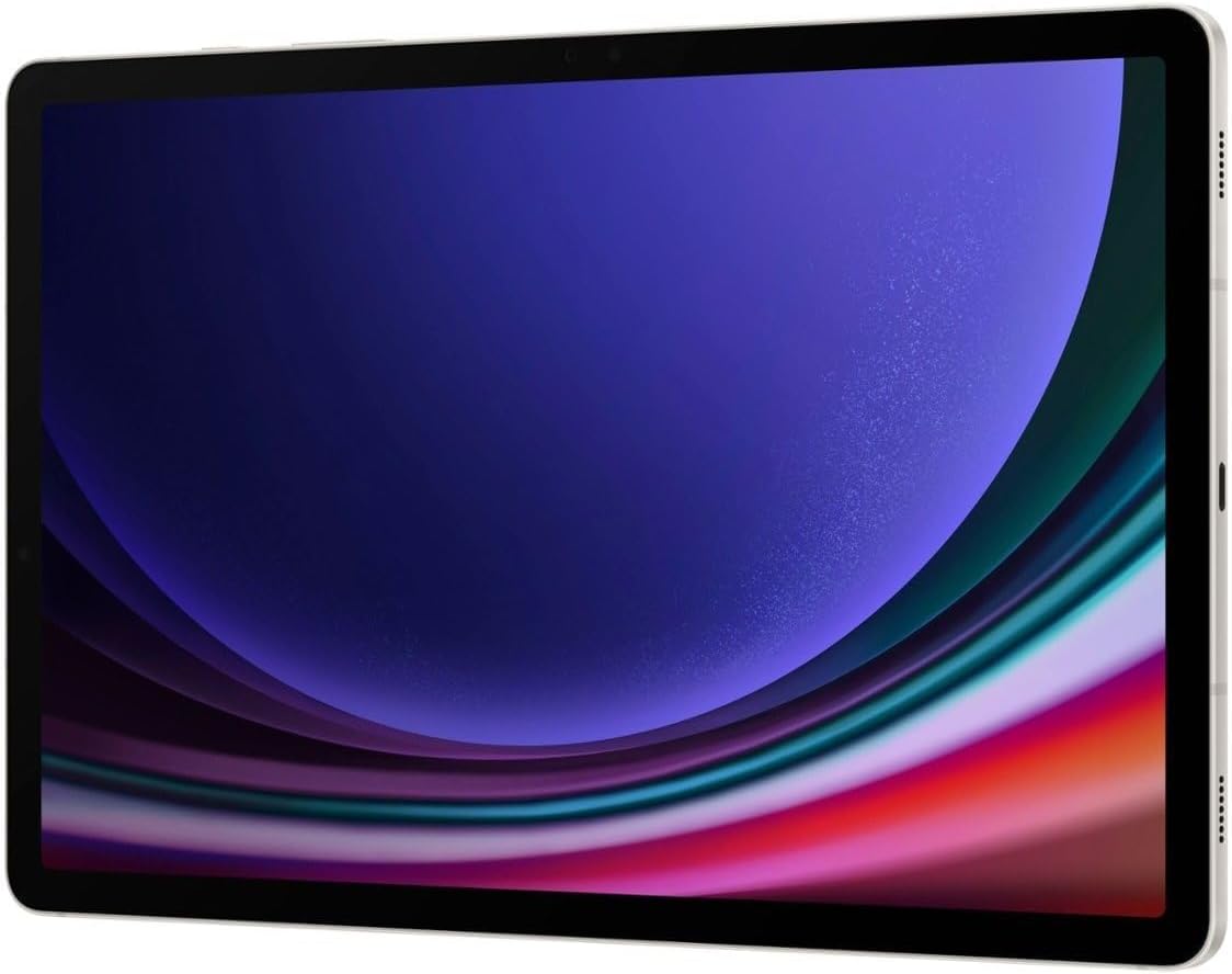 Samsung Galaxy Tab S9 11' 256GB SM-X710 WiFi 6E Android Tablet, Snapdragon 8 Gen 2 Processor - Beige (Renewed)