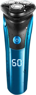 Electric Shaver Men's Shaver 3 Sheets Multifunction Blade Razor Water Wash Electric Shave LED Display Fast Charge Portable for Your Daily Use and Travel