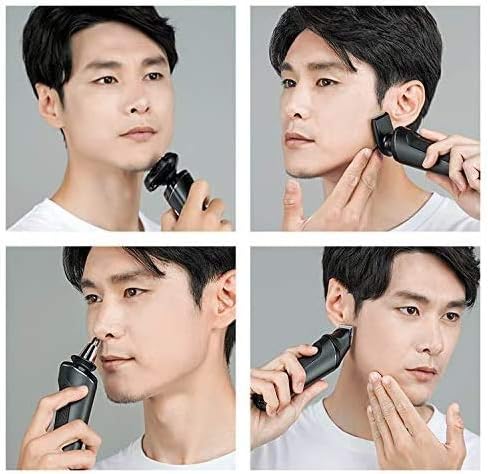 Electric Shaver Razor Cordless Beard Trimmer for Men Nose Hair Trimmer 4 in 1 Trimmer Grooming Kit Waterproof USB Rechargeable Dry Wet