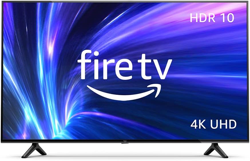 Like-New - Amazon Fire TV 55' 4-Series 4K UHD smart TV, stream live TV without cable