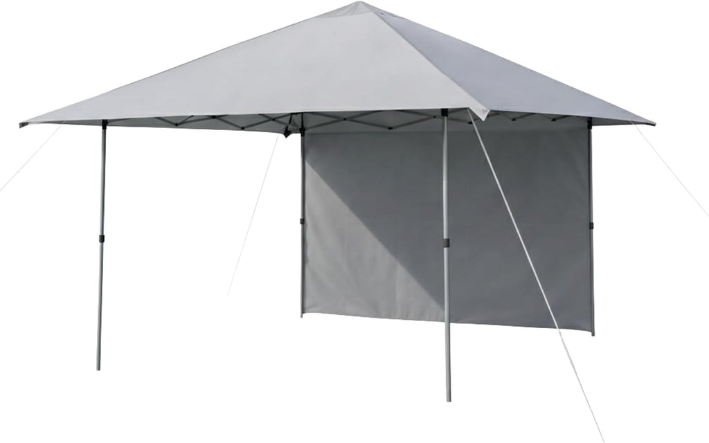 Garden Winds Reinforced RipLock 350 Replacement Canopy Top Cover and Sunshade Compatible with Core 13' x 13' Center Push Up Pop Up Canopy Models 1654628, 40325, 40155 - Slate Gray