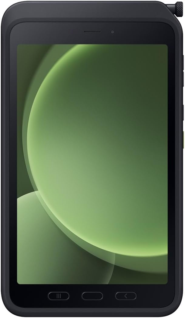 Samsung Galaxy Tab Active 5 8.0' SM-X306B 128GB 6GB Factory Unlocked WiFi + 5G LTE Cellular Tablet - International Version (Green)