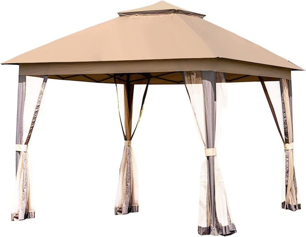 Garden Winds Custom Fit Replacement Canopy Top Cover Compatible with The Pamapic 11 x 11 Shelter Tent - Upgraded Performance RIPLOCK 350 Fabric