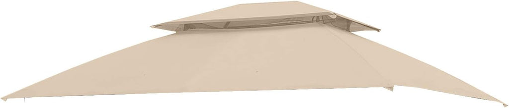 Garden Winds Replacement Canopy for The L-GZ815PCO-F Allen Roth Wicker Gazebo - Standard 350 - Beige