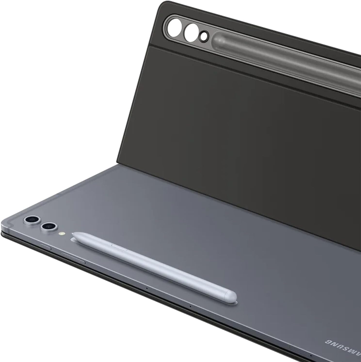 Samsung Official Slim Keyboard Case (Ai Key) Galaxy Tab S10 Ultra & S9 Ultra, International Version (English) - Black