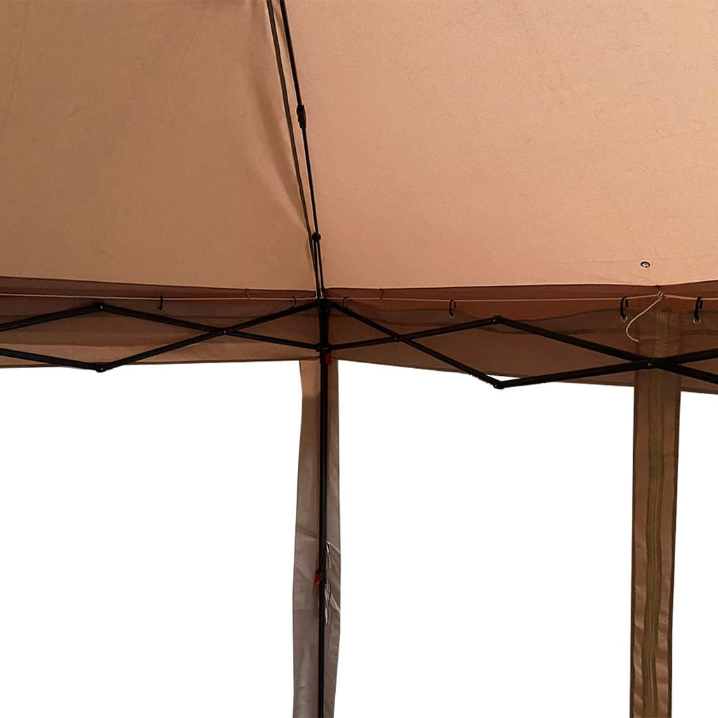 Garden Winds Custom Fit Replacement Canopy Top Cover Compatible with The Pamapic 11 x 11 Shelter Tent - Upgraded Performance RIPLOCK 350 Fabric