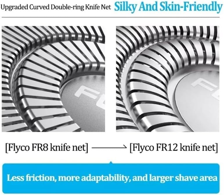 Electric Shavers for Men, Rotating 3 Cutter Heads Washable USB Rechargeable Electric Shaver Razor LED Smart Waterproof Shaving Machine