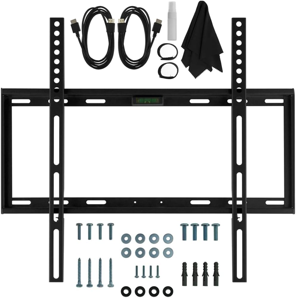 Samsung 32 inch HD H5000F 720P Smart TV (2025) Bundle with Premiere Movies Streaming + 19-45 Inch TV Wall Mount + 6-Outlet Surge Adapter + 2X HDMI Cable & Complete Home Theater Beginner's Guidebook