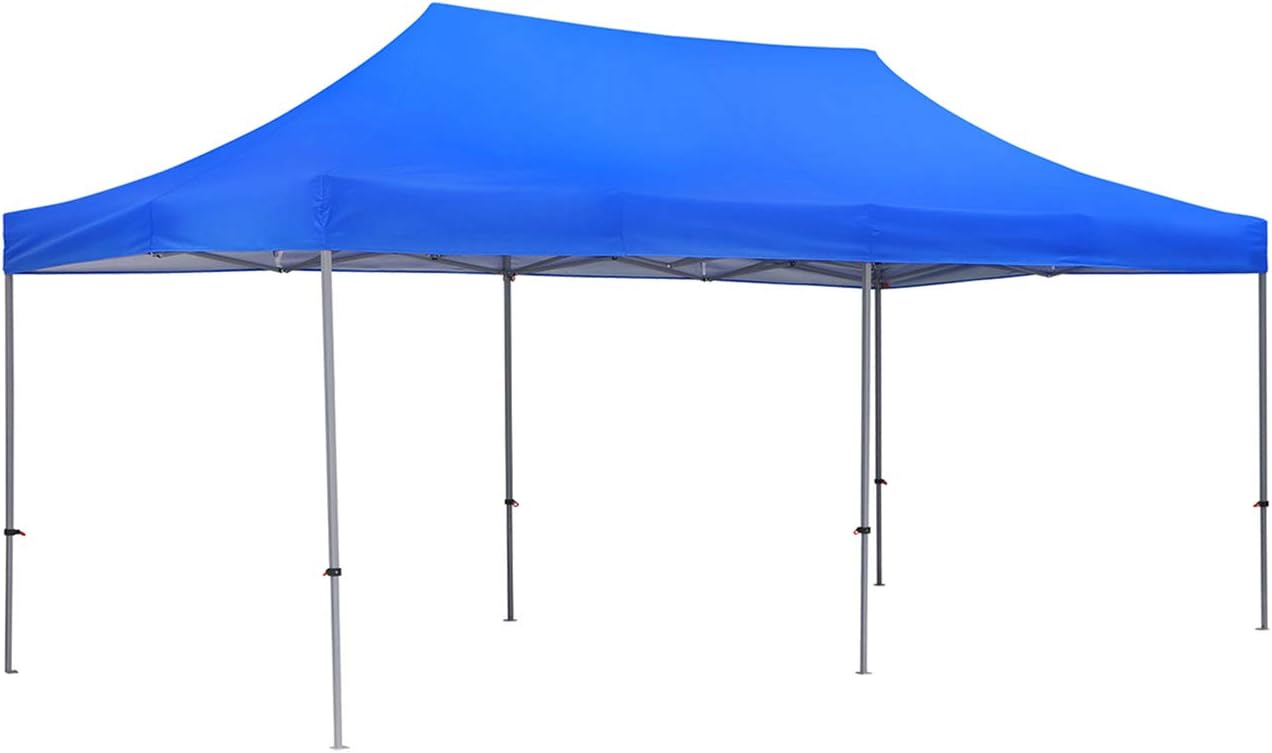 GDY 10x20 Ft Outdoor Pop Up Canopy Tent, Commercial Portable Instant Folding Gazebos Waterproof Canopies with Carrying Bag