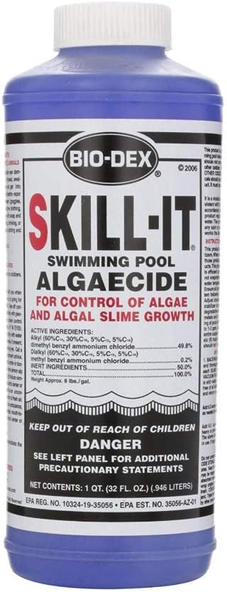 Bio-Dex Fast Acting Algaecide Skill-It 32oz. 4-Pack SK132-4