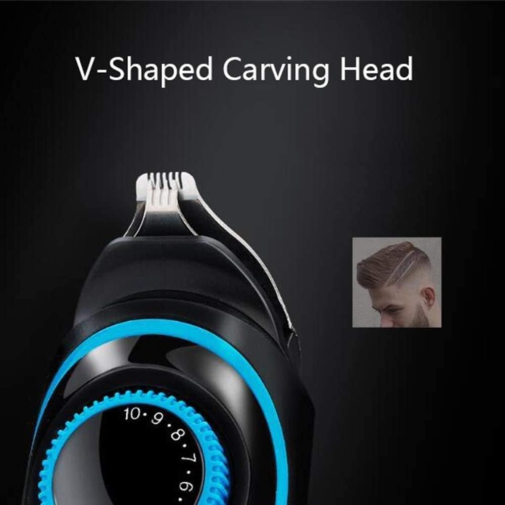 Electric Razor for Men, 6 in 1 Rechargeable Waterproof IPX7 Electric Shaver, Electric Shaver with Precision Trimmer, Hair Clippers,Rechargeable, Wet & Dry Shaver with Easy Clean
