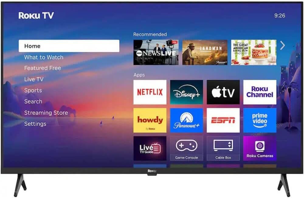 Roku 40R3D5KIT1 40 inch Select Series 1080p Full HD Smart TV 2025 Model with WiFi Streaming Apps HDMI Cable 12 Month C