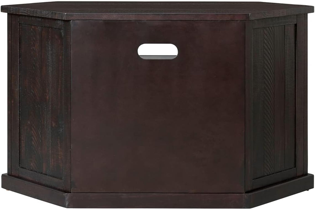Martin Svensson Home TV Stand - Rustic Espresso Entertainment Center - Farmhouse Style - Large Versatile Cabinet Provides Ample Storage
