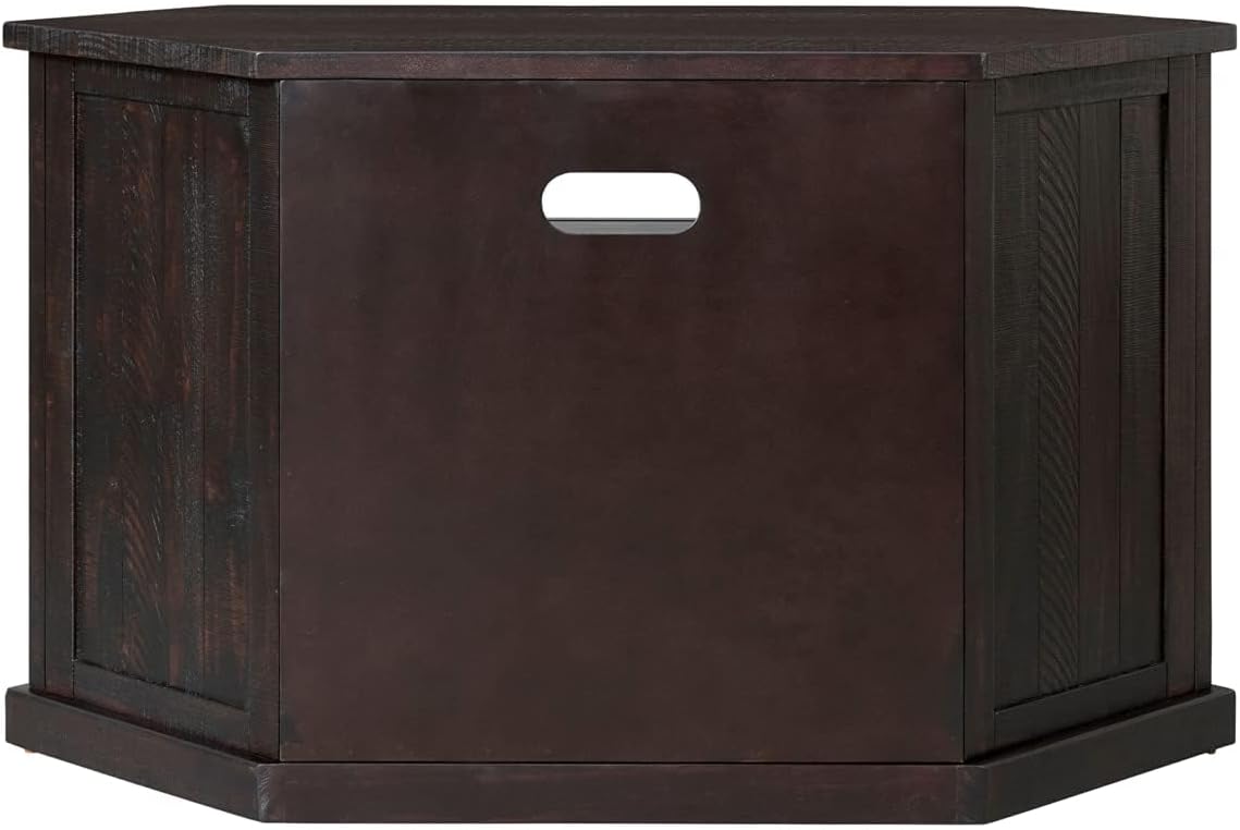 Martin Svensson Home TV Stand - Rustic Espresso Entertainment Center - Farmhouse Style - Large Versatile Cabinet Provides Ample Storage