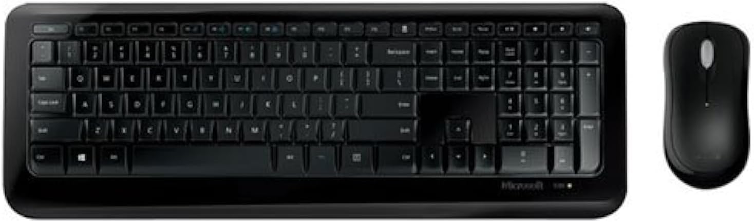 Microsoft Keyboard/Mouse PY9-00002 Desktop 850 Combo Wireless Black with AES Retail