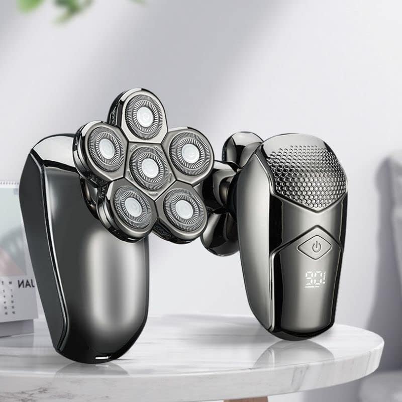 Head Shavers for Bald Men, Rechargeable powerful hair electric shaver for men body beard trimmer facial grooming electric razor bald head shaving machine