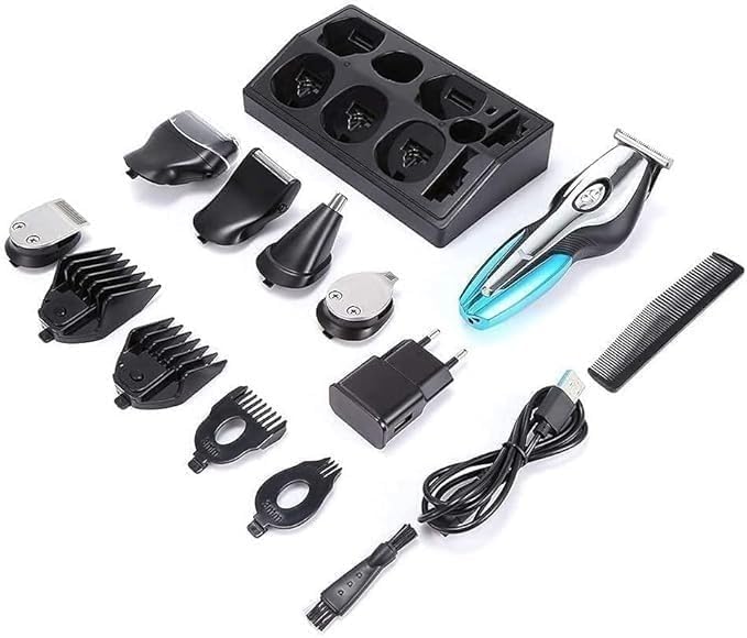 Hair Clippers for Men, Professional Hair Cutting Kit, Electric Hair Clippers, Hair Trimmer Barber Kit with USB Rechargeable 6 in 1 Electric Shaver Beard Trimmer Men Grooming Kit for Barber