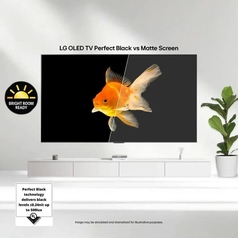 LG (Refurbished 48-Inch Class OLED evo AI 4K C5 Series Smart TV w/Dolby Atmos, Dolby Vision, HDR10, AI Super Upscaling 4K, Filmmaker Mode, Wow Orchestra, Alexa Built-in (OLED48C5PUA, 2025) (Renewed)