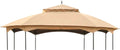 Garden Winds Durable Replacement Canopy Top Cover Compatible with The L-GZ660PST Newport 11' x 13' Octagon Gazebo - Classic Sand, 350