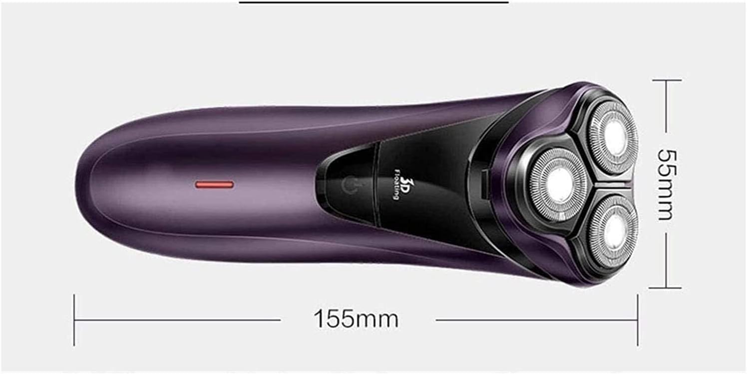 Electric Razor for Men Shavers for Men Rotary Shaver Razor Wet and Dry with Pop-Up Trimmer Waterproof USB Rechargeable