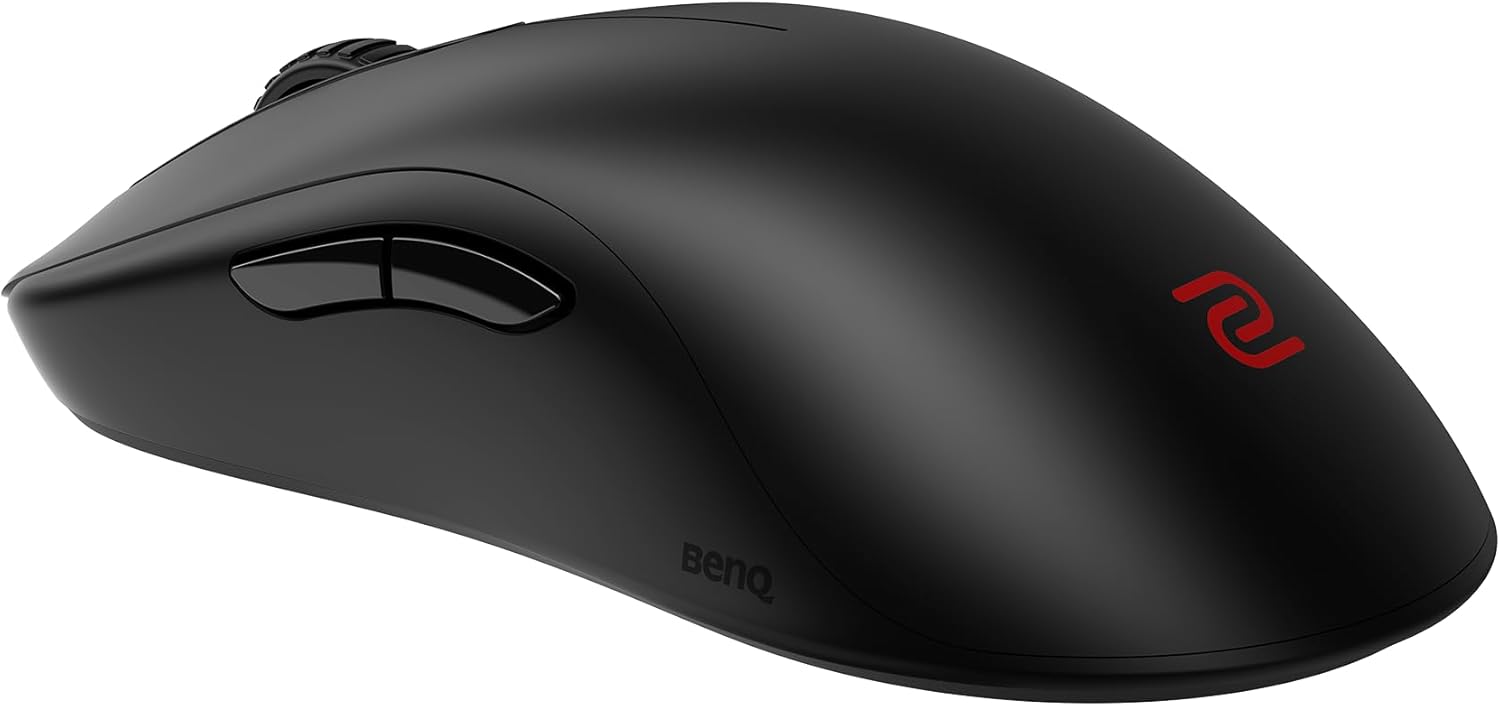 BenQ Zowie FK2-DW 4K Wireless Mouse for Esports, Sports Science, 4K Enhanced Receiver, 60g, Symmetrical, Driverless, 3950 Sensor, 4K Polling Rate Wireless Mouse (FK | 3950 Sensor | Symmetrical)