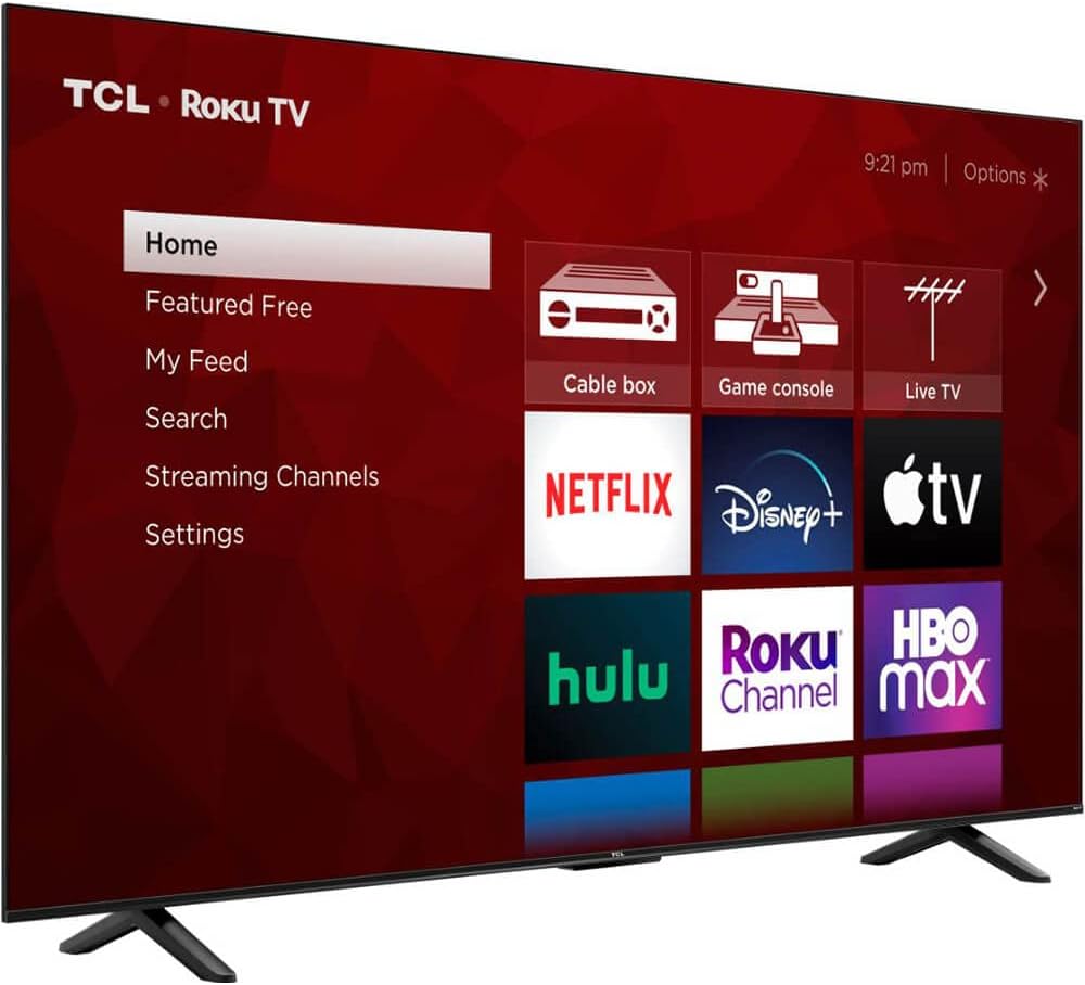 TCL 85' Class 4-Series 4K UHD HDR Smart Roku TV – 85S455