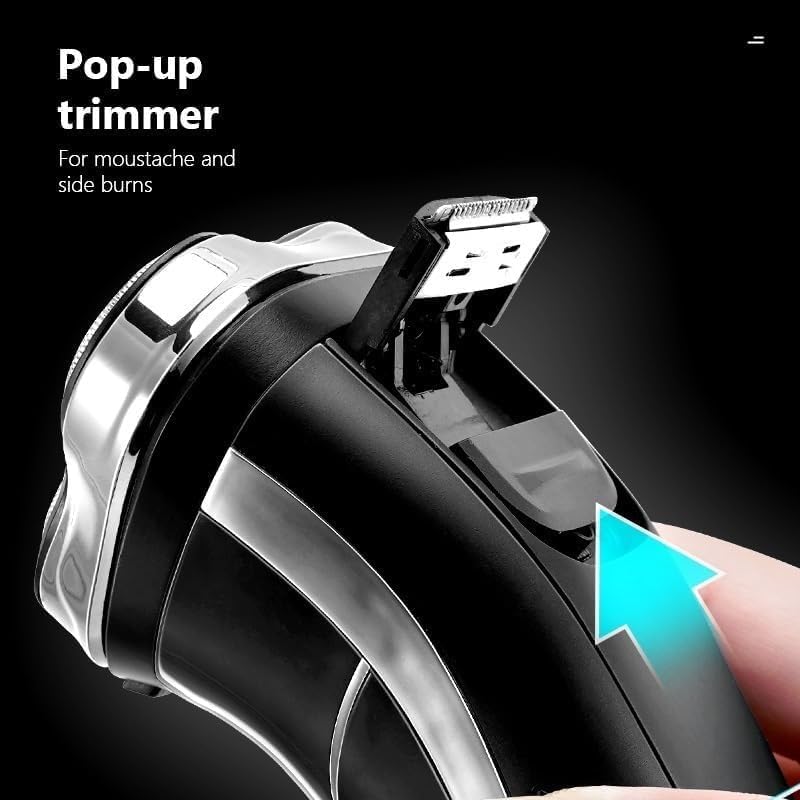 Electric Shavers for Men, Electric Shaver Waterproof Fast Charging Men's Shaver Rechargeable Electric Razor Beard Trimmer Shaving Machine