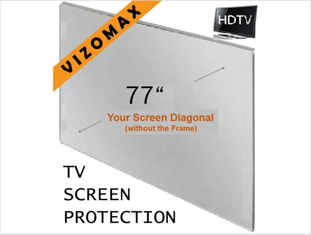 77 inch TV Screen Protector for LCD, LED, OLED & QLED 4K HDTV