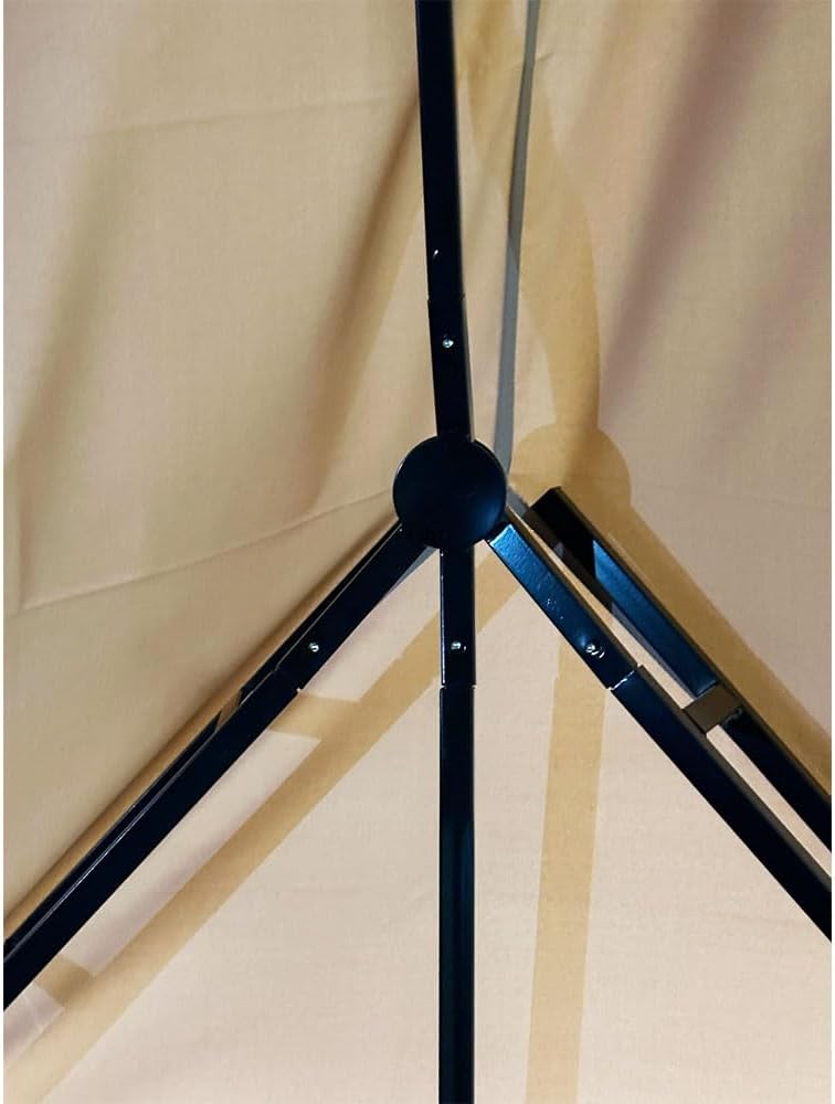 Garden Winds Replacement Canopy Top Cover Compatible with The Grand Patio 10' X 13' Gazebo - RipLock 350 - Slate Gray