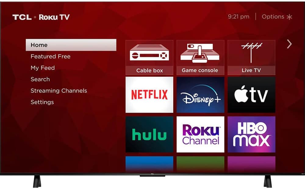 TCL 85' Class 4-Series 4K UHD HDR Smart Roku TV – 85S455