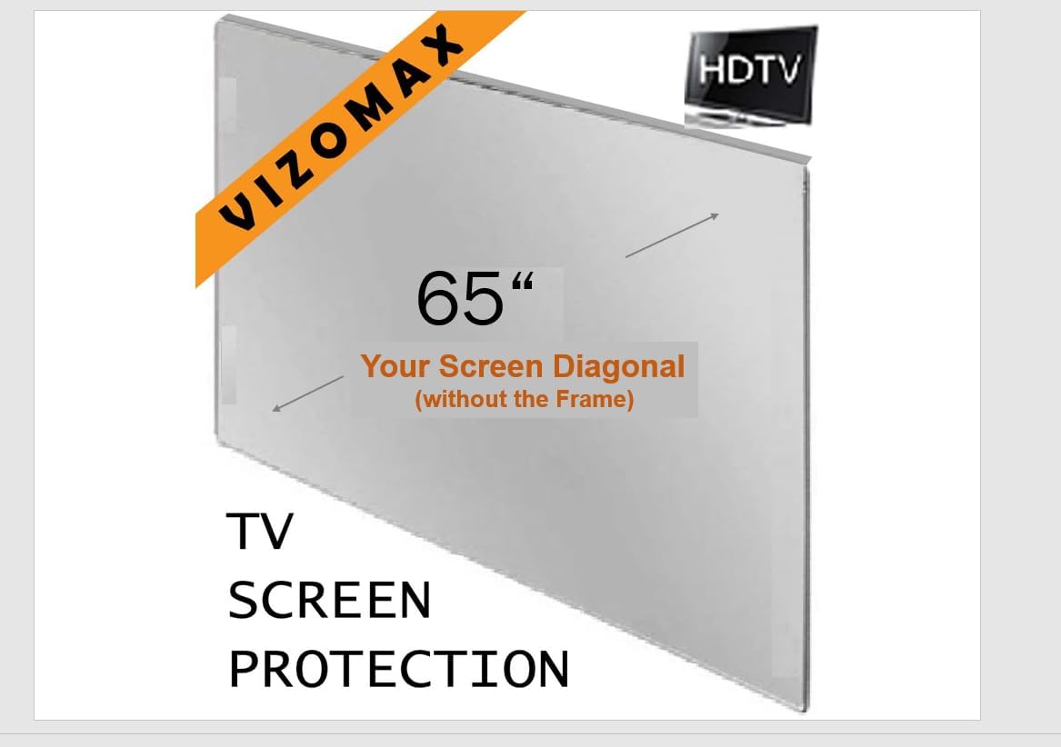 65 inch TV Screen Protector for LCD, LED, OLED & QLED 4K HDTV