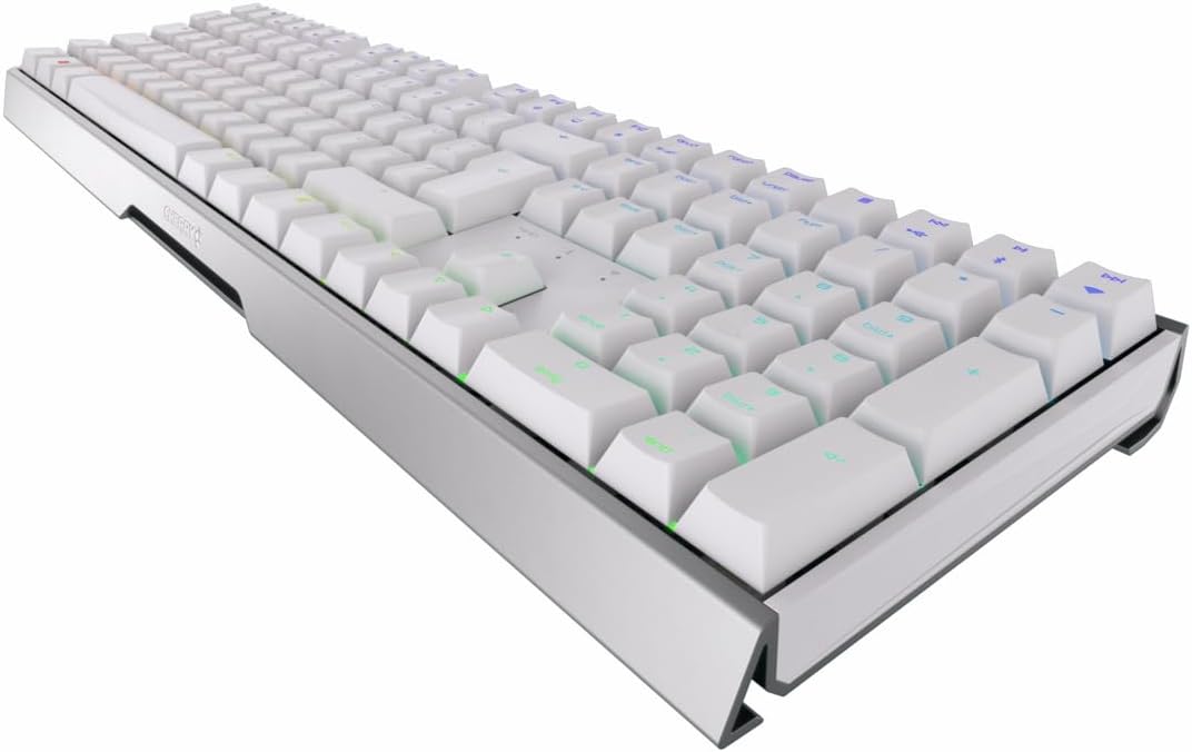 MX 3.0S Mechanical Wireless Gaming Keyboard | New MX2A Switches (White, MX2A Blue)