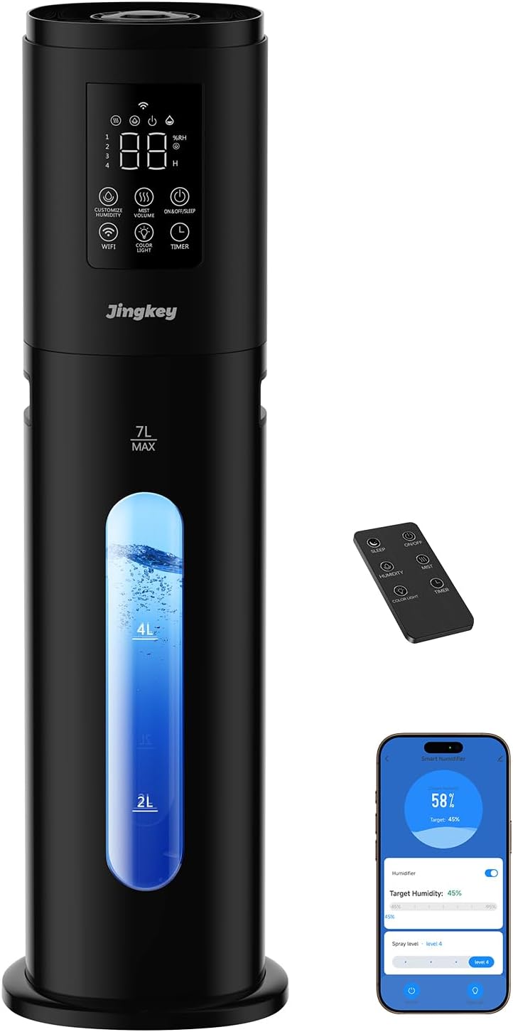 Humidifiers 350ML/H Large Mist Speed Humidifier for Home