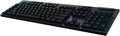 Logitech G915 Mechanical Gaming Keyboard, Low Profile GL Linear Key Switch, LIGHTSYNC RGB, Advanced Lightspeed Wireless and Bluetooth Support,Black (RENEWED)