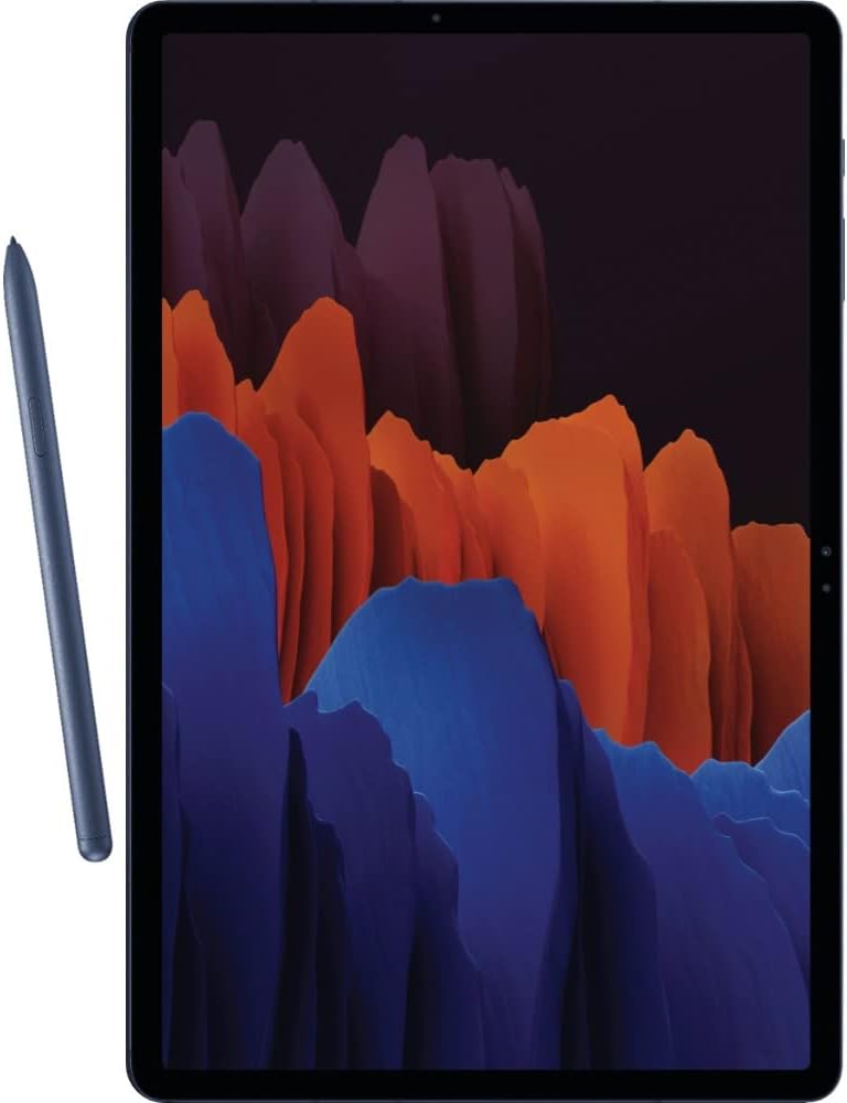 SAMSUNG Electronics Galaxy Tab S7+ Wi-Fi, Mystic Navy - 256 GB (Renewed)