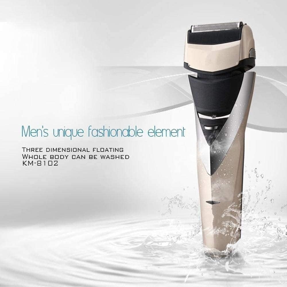 Electric Shaver Wet/Dry Electric Razor for Cordless Men's Grooming - Rechargeable - Whole Body Washing Men's Razor