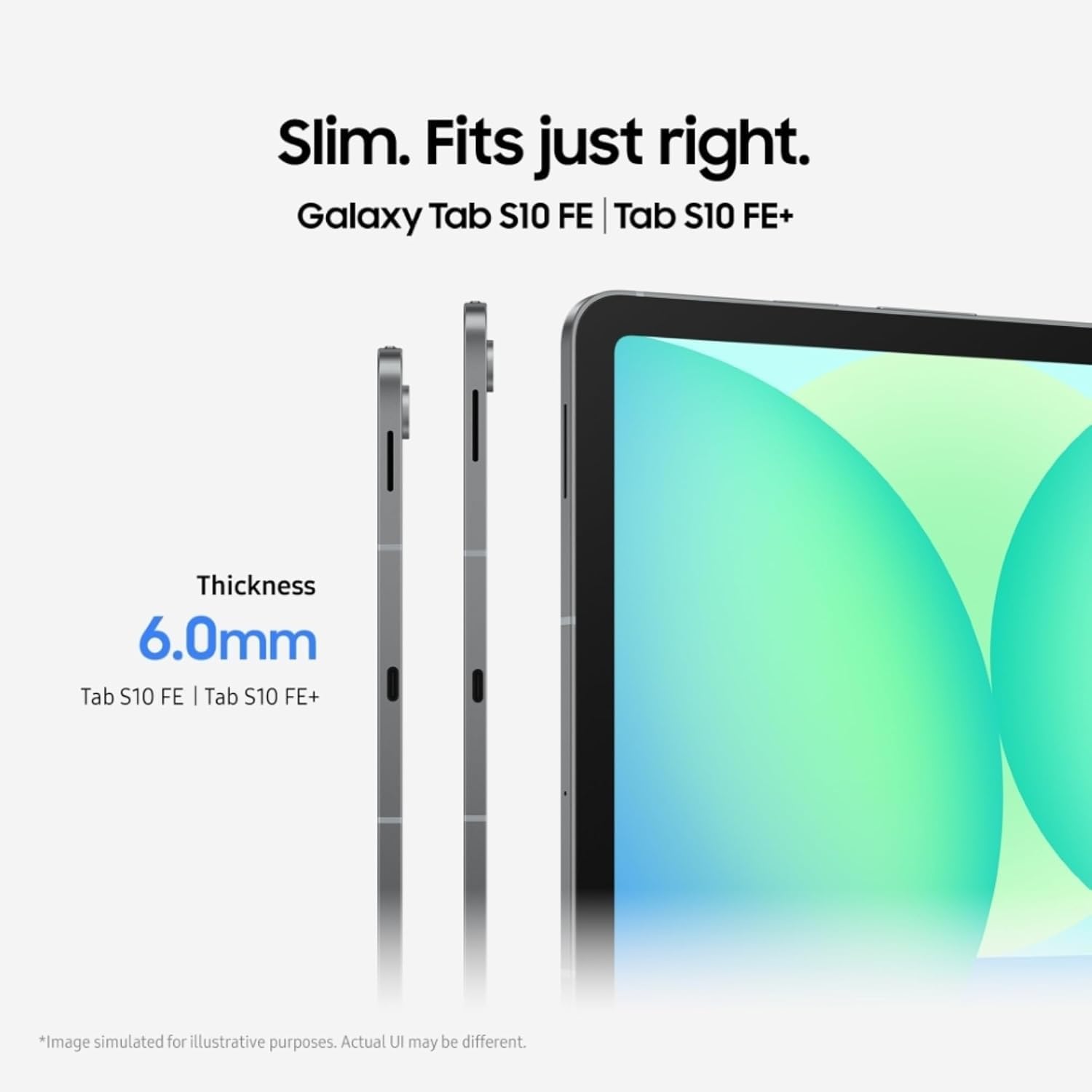 Samsung Galaxy Tab S10 FE+ 13.1' WiFi Android Tablet, Large Display, Long Battery Life, Exynos 1580 Processor, IP68, S Pen for Note-Taking, Latin American Version - (Silver, 12+256GB)
