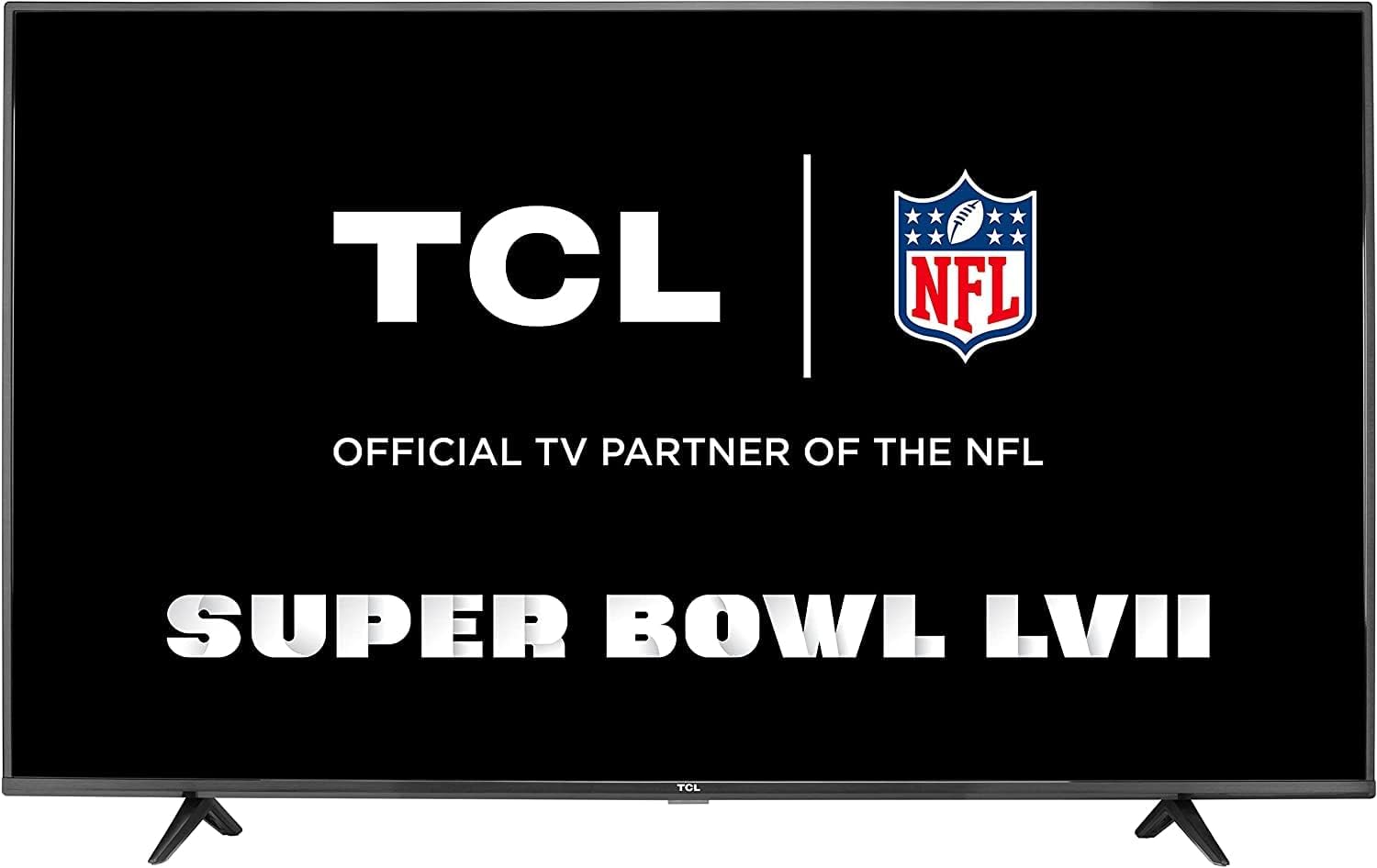 TCL 55' Class 4-Series 4K UHD HDR Smart Google TV – 55S446, 2022 Model