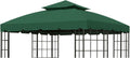 Garden Winds Reinforced RipLock 350 Replacement Canopy Top Cover Compatible with Bay Window 10' x 12' Gazebo Models L-GZ120PST-2, L-GZ120PST-2D - Green