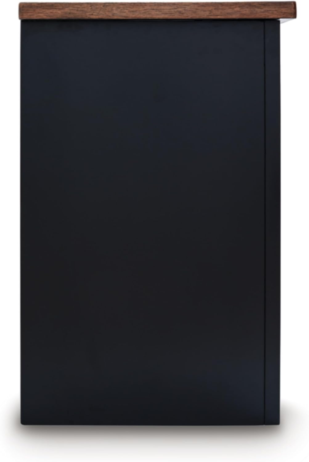Signature Design by Ashley Wildenauer Modern Farmhouse 76' TV Stand for TVs up to 86' with Adjustable Shelves and Wire Management, Brown & Black