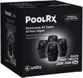 Pool RX 101067 Black Units Swimming-Pool-Algaecides (4 Pack), 20,000-30,000 Gallon