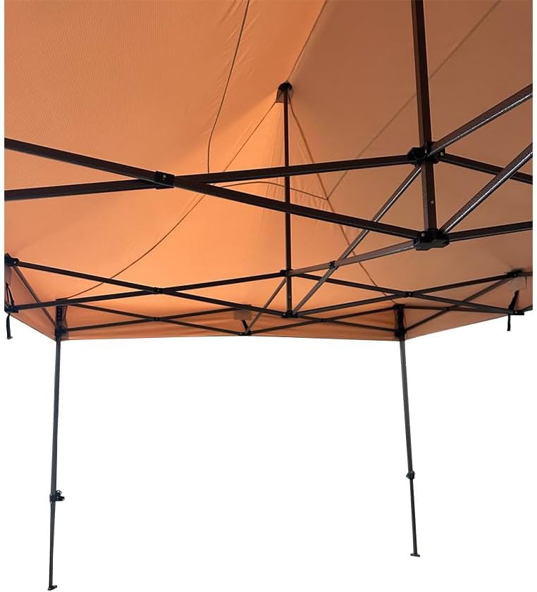 Garden Winds Custom Fit Replacement Canopy Top Cover Compatible with The Yaheetech 612459 10' X 15' Instant Pop Up Shelter Tent - Upgraded Performance RipLock 350 Fabric - Slate Gray