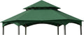 Garden Winds Reinforced RipLock 350 Replacement Canopy Top Cover Compatible with Southbay Hexagon 12' x 12' Gazebo Models L-GZ793PST-A, A111005500 - Green