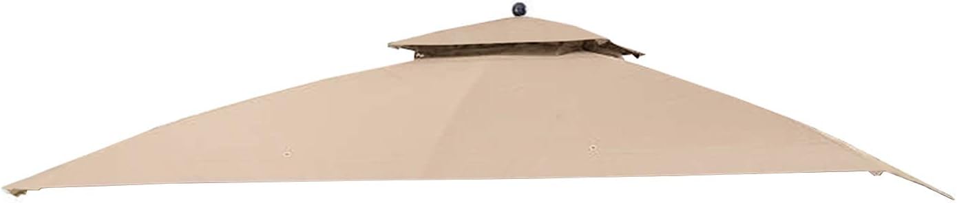 Garden Winds Replacement Canopy for The Pinehurst Dome Gazebo - Riplock 350 - Beige - Will NOT FIT Oakmont Gazebo - Check Model Number and Assembly Instructions Before Buying