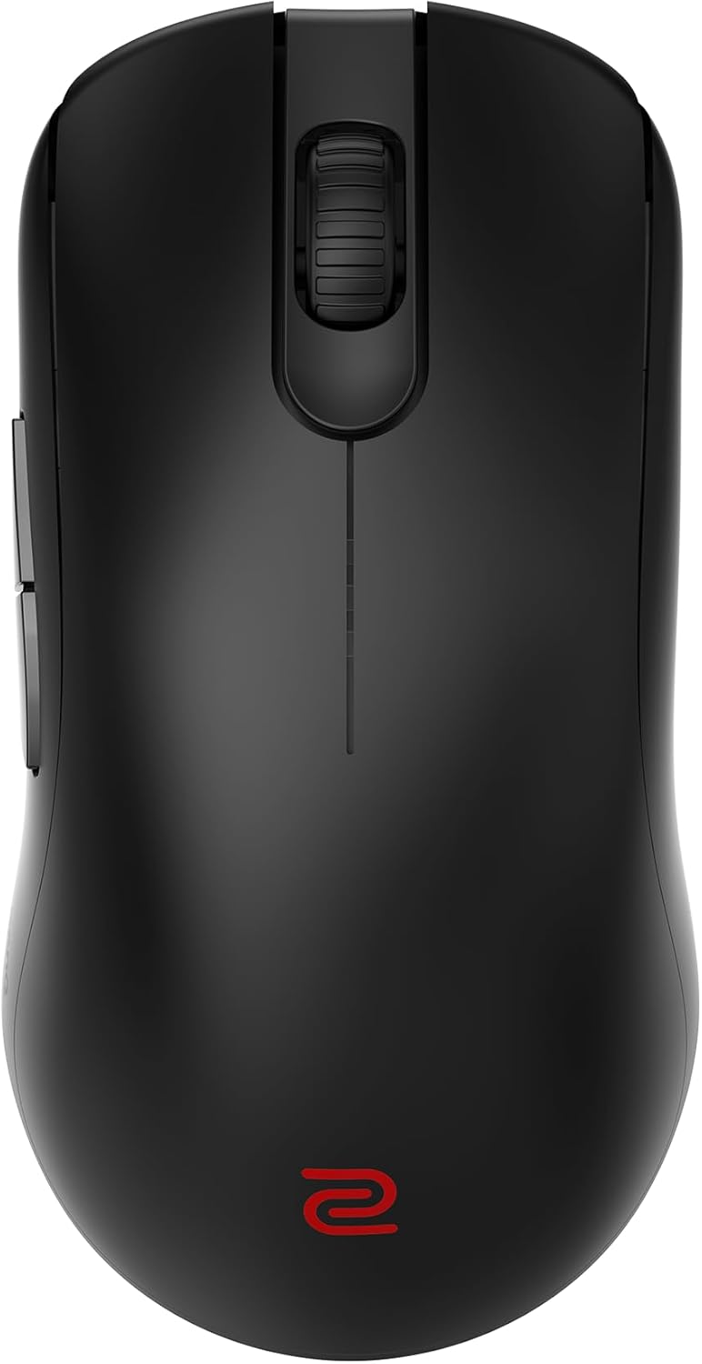 BenQ Zowie FK2-DW 4K Wireless Mouse for Esports, Sports Science, 4K Enhanced Receiver, 60g, Symmetrical, Driverless, 3950 Sensor, 4K Polling Rate Wireless Mouse (FK | 3950 Sensor | Symmetrical)