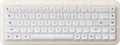 Akko YU01 Mechanical Keyboard Hot Swappable Gaming Keyboard with Transparent Keycaps RGB Backlit 2.4G Wireless/Bluetooth/Wired 68-Key Keyboard for Mac & Win (White Jade, V3 Piano Pro Switch)