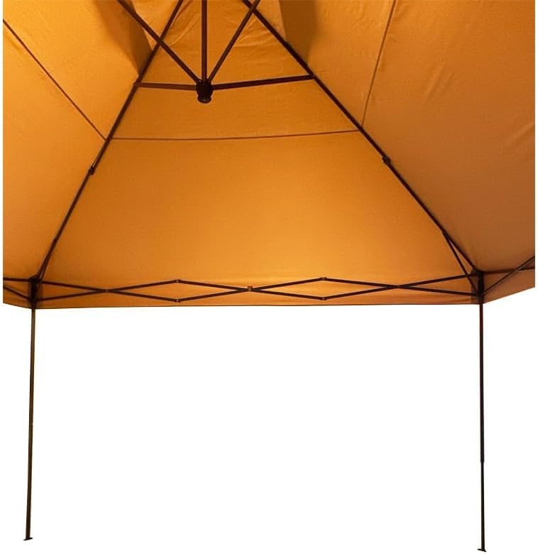 Garden Winds Custom Fit Replacement Canopy Top Cover Compatible with The Guidesman ADVEL144, ADV144, ADVEL144TOP 12' x 12' EasyLift Pop Up Canopy - Upgraded RipLock 350 Fabric - Slate Gray