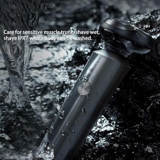 Electric Shavers for Men, Electric Shaver Series Beard Machine Shaving 3 Head Razor for Man IPX7 Waterproof USB Rechargeable Beard Hair Trimmers